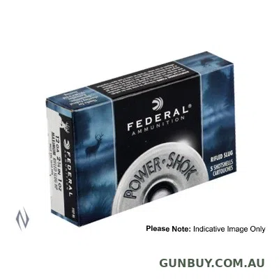 Federal Power-Shok Slug 28gm Rifled 1610fps
