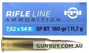 PPU 7.62X54R 180GN SP BT