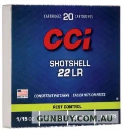 CCI 22LR Shotshell 20 PK C39
