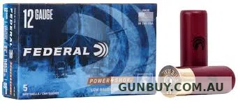 FEDERAL OO/SG LOW RECOIL POWERSHOK 1140FPS