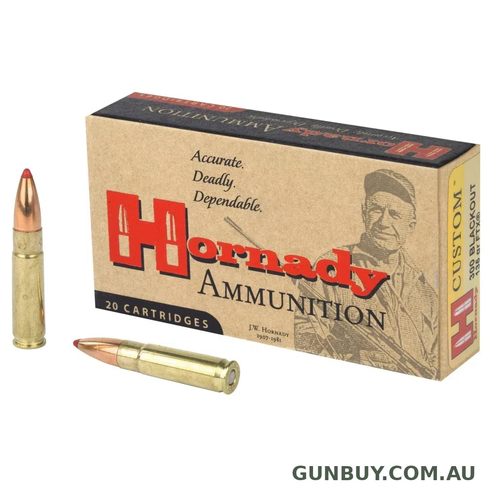 Claremont Firearms HORNADY .300BO 135gn FTX 20 PK