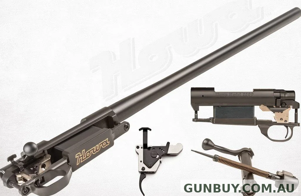 Claremont Firearms HOWA 1500 6.5CM BARRELED ACTION VARMINT BLUE 24"