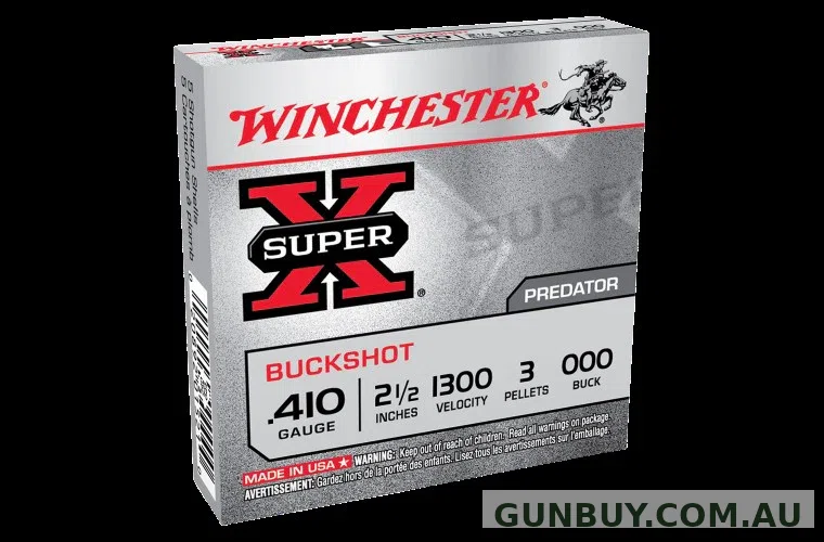 Claremont Firearms WINCHESTER .410 2.5" OOO 3 PELLET