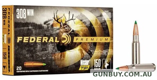 Federal 308WIN 150GR Trophy Copper Vital Shok
