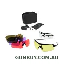 Radians DOUBLE SHOT KIT 2FRAMES 6 LENS, CASE & CLOTH GLASSES KIT