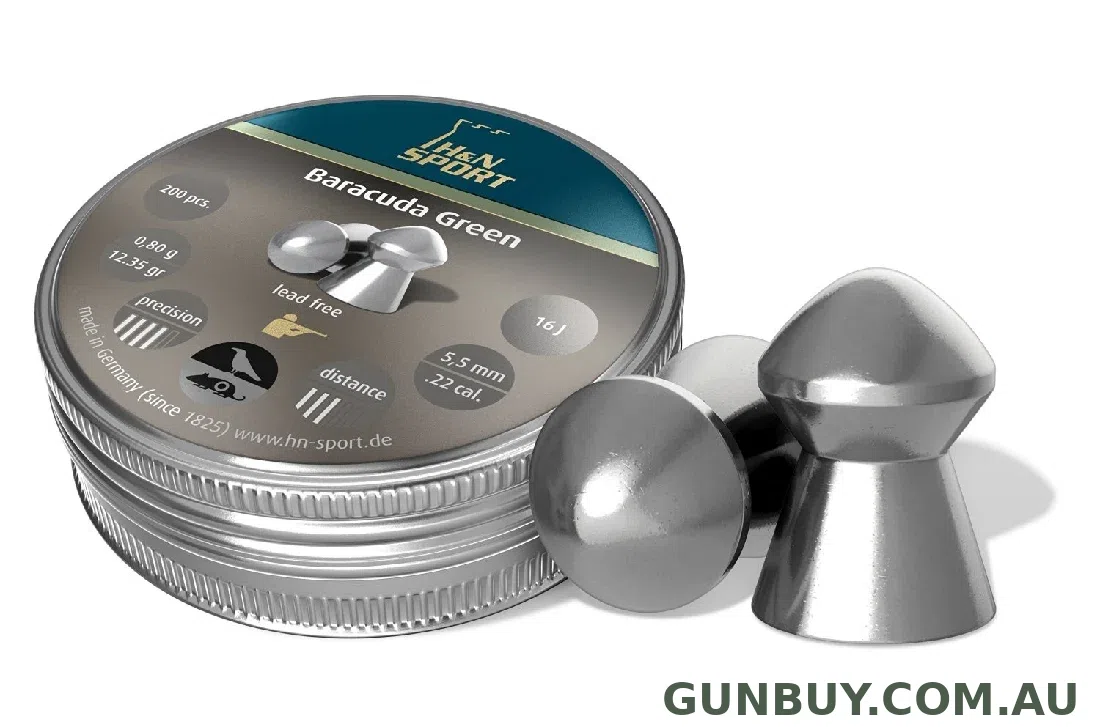 Claremont Firearms H&N .22 BARACUDA GREEN