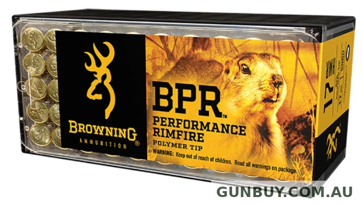 Claremont Firearms Browning .17hmr 17gn PT 50Pk