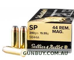 Sellier & Bellot .44M 250gn SP 50pk