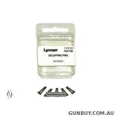 Claremont Firearms LYMAN Decapping PINS 10PK LY-DP