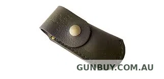 Dingo Leather Folding Knife Pouch Vertical Small 3.5-4"