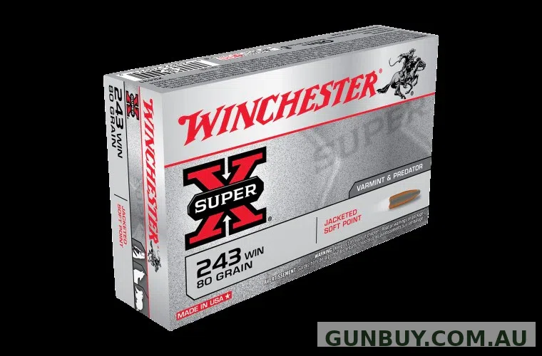Claremont Firearms WINCHESTER .243 80G SOFT POINT