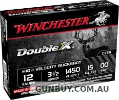 Winchester XX MAGNUM 12G #00 BUCK 15 PELLET 3.5"
