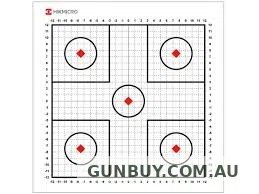 Hikmicro HM-ZEROT1 30X30CM ZERO TARGETS FOR THEERMAL SCOPES (10)
