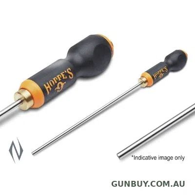HOPPES CLEANING ROD 1 PIECE STAINLESS 36" 30 CAL HPRS30R