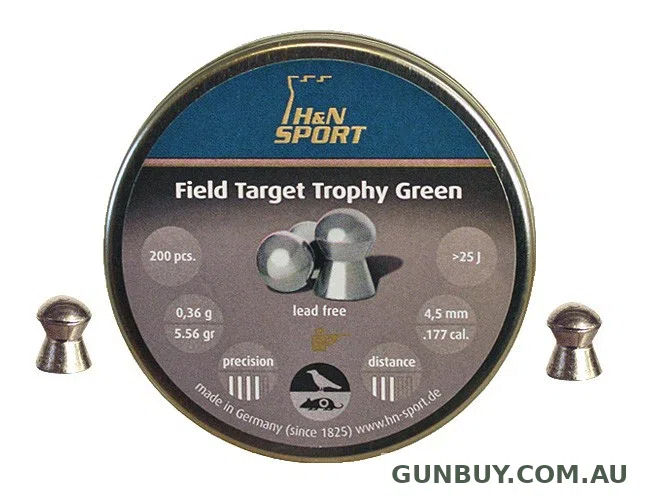 Claremont Firearms H&N .177 FIELD TARGET TROPHY 8.64gr 500PCE