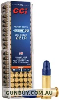 Claremont Firearms CCI 22LR CLEAN-22 BLUE 100PK