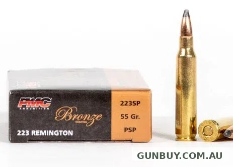 Claremont Firearms PMC .223REM 55GN SP 20PK