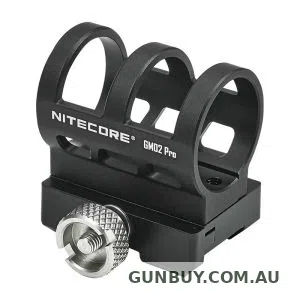 Nitecore Picatinny/Weaver Gun Rail Mount For 25mm Torch