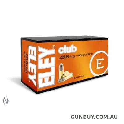Eley .22 Club 1070fps