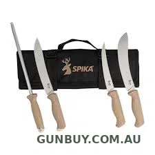 Spika Fieldcraft Ceritaur 4 Pc Knife Roll Sandstorm