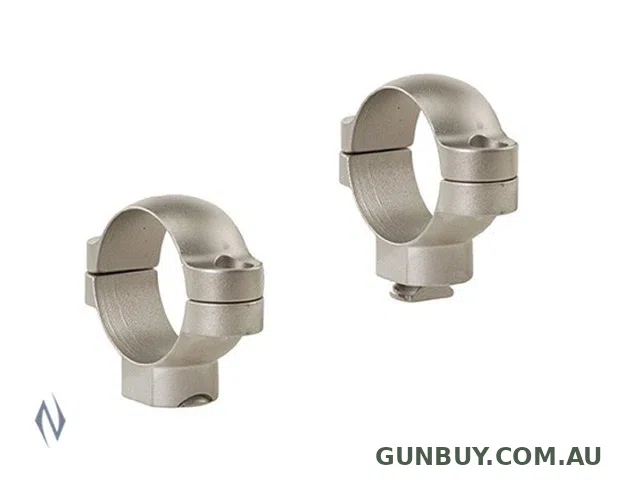 Claremont Firearms LEUPOLD STD 30MM RINGS HIGH SILVER