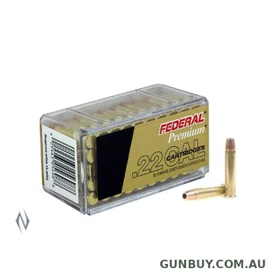 Claremont Firearms FEDERAL VITAL-SHOK .22WMR 30GR TNT HP FP765