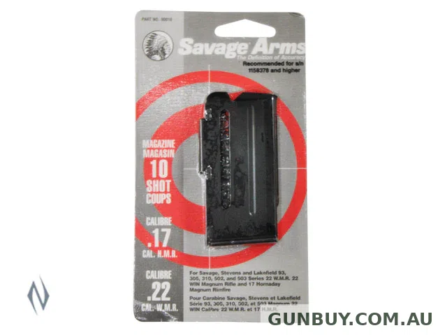 Savage 10 Shot Mag Blued