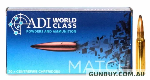 Claremont Firearms ADI World World Class .308 135gn Sierra HP 20pk