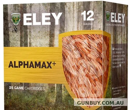 Claremont Firearms ELEY ALPHAMAX 12G #04 32GM 1312FPS 25BX