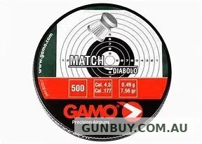 Claremont Firearms GAMO PELLETS .177 MATCH CLASSIC (500 PACK)