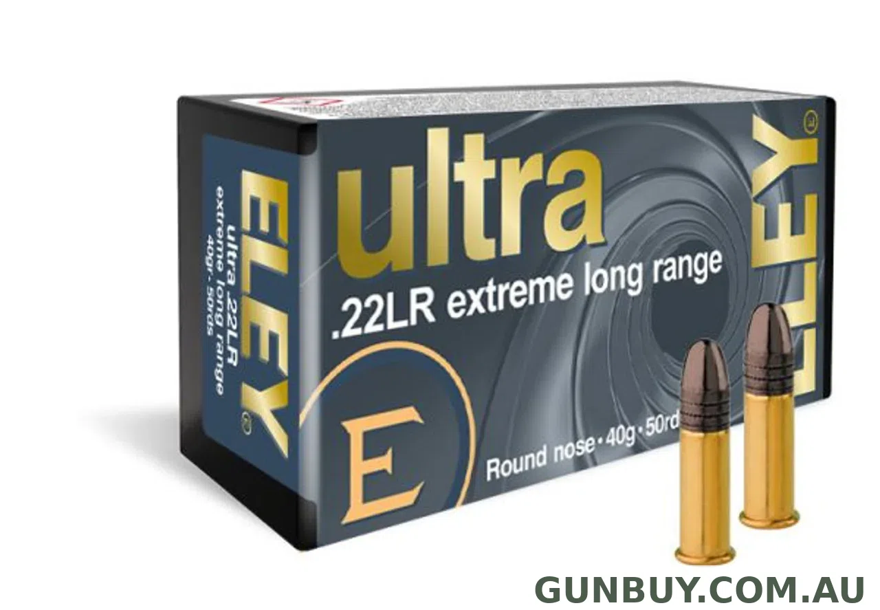Eley .22LR Ultra Extreme Long Range 1100fps