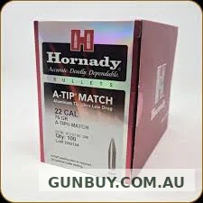 Hornady .224 22 CAL 76 GR A TIP Match 100