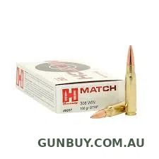 Hornady .308 168gr BTHP Match