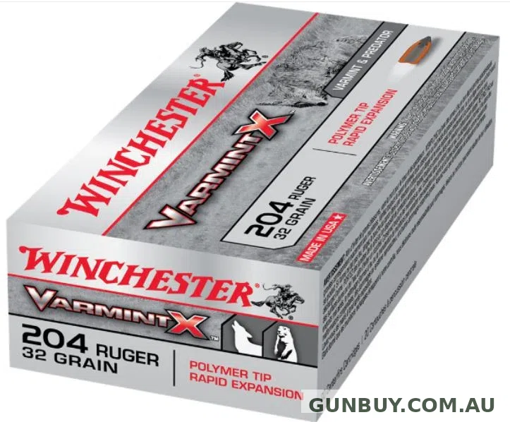 Claremont Firearms WINCHESTER .204 32GN VARMINT-X