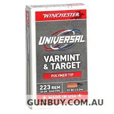 Winchester 55gr BTHP UNIVERSAL GAME & TARGET