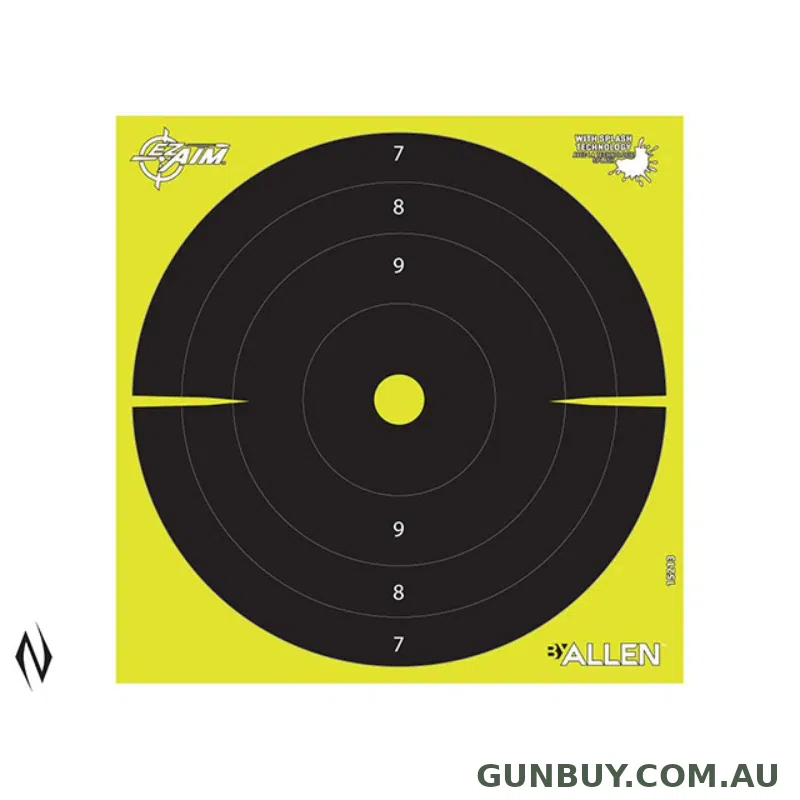 Allen EZ Aim Splash 8" Bullseye Target 25pk