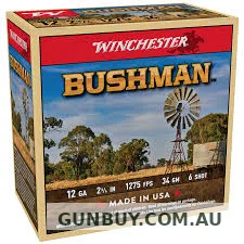 WINCHESTER Bushman 12G 4 Shot 2-3/4" 34gm