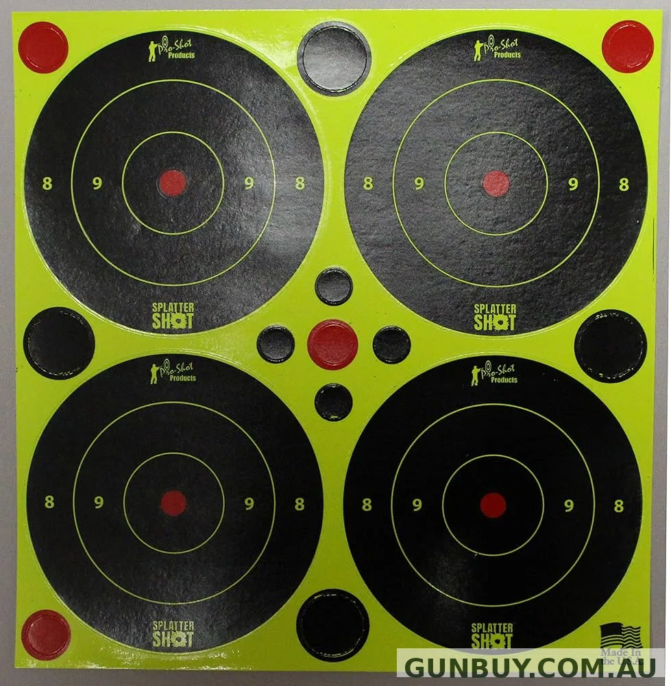 Pro Shot SPLATTER SHOT 3'' BULLSEYE 48PK