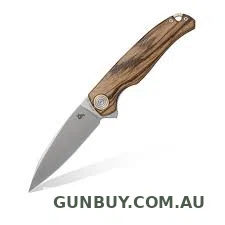 FOX ARGUS ZEBRA WOOD HANDLE KNIFE