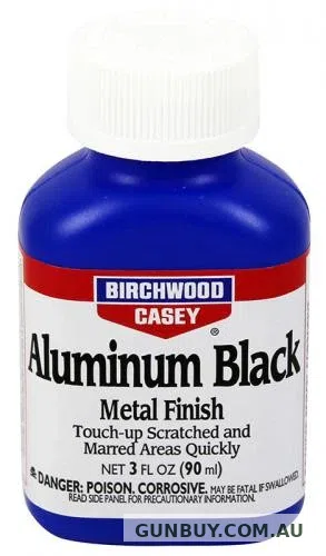 Claremont Firearms Birchwood & Casey ALUMINUM BLACK METAL FINISH