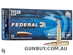 Federal .223 53gn Vmax 20pk