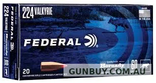 Federal .224 Valkyrie 60gn Vmax