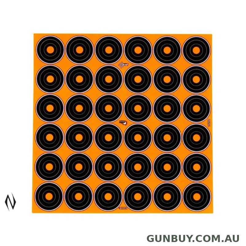 Allen EZ Aim Splash Adhesive 1" Bullseye Targets 12pk