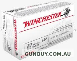 Winchester .38spl+p 125gn JHP 50PK