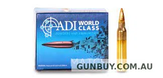 Claremont Firearms ADI WORLDCLASS .223 69GN SIERRA MATCH KING 20PK
