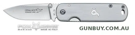 Fox Black FD S/Steel Handle