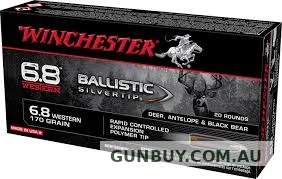 Winchester 6.8WST 170gn PP