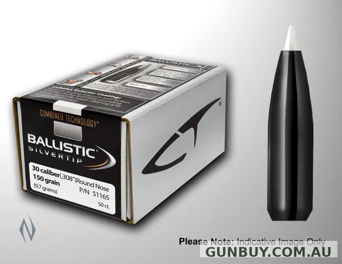 Claremont Firearms NOSLER 284 150GR BALLISTIC SILVER Tip BST7MM150