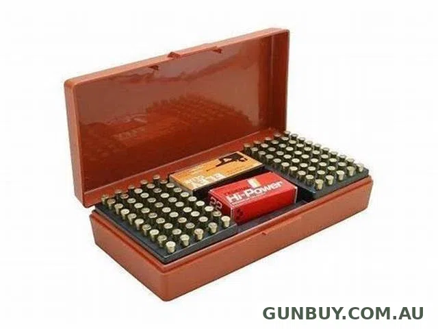 MTM SB-200-32 200 RND AMMO BOX RUST .22 LR