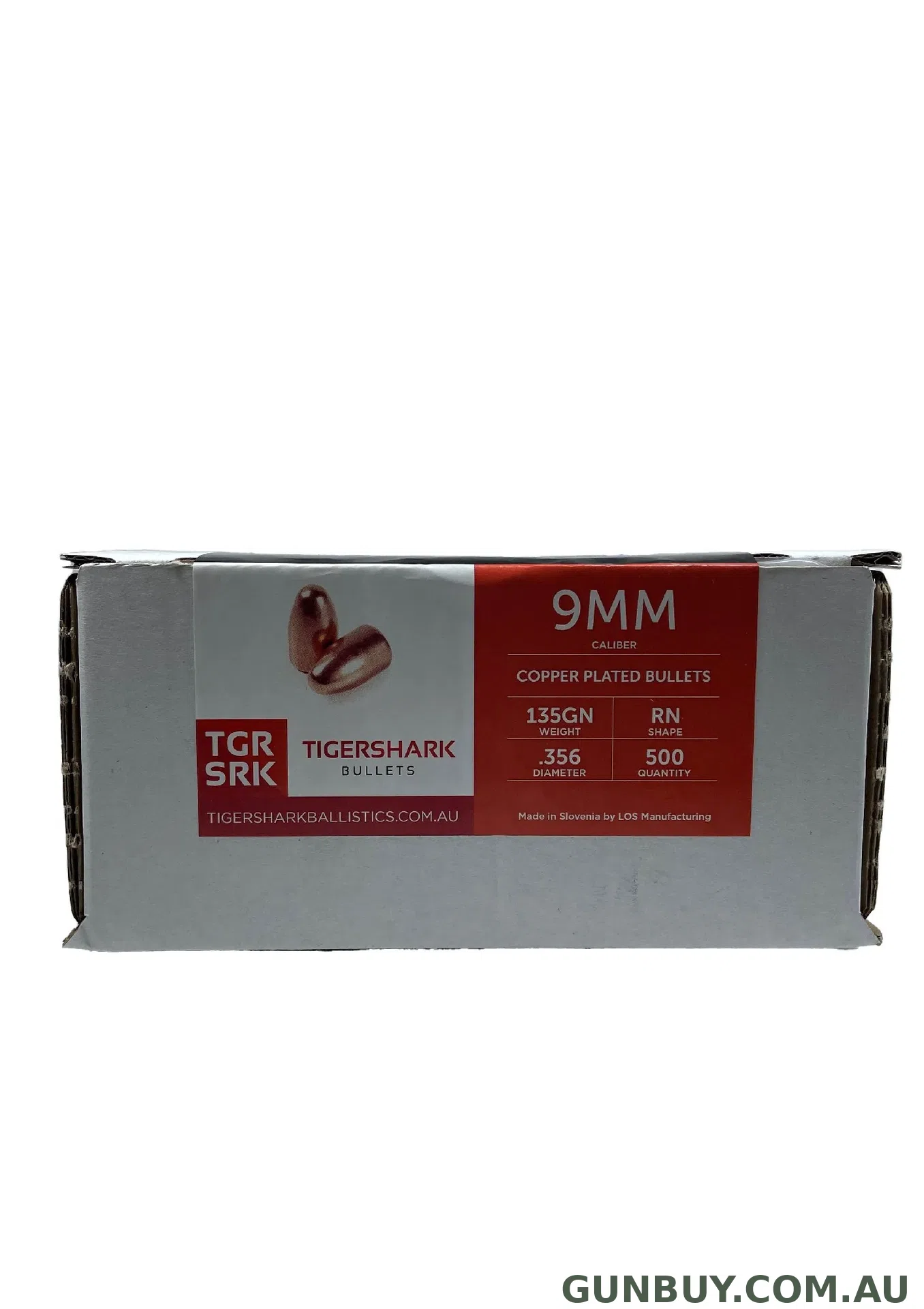 Claremont Firearms TIGERSHARK .356 135GR RN 500PK